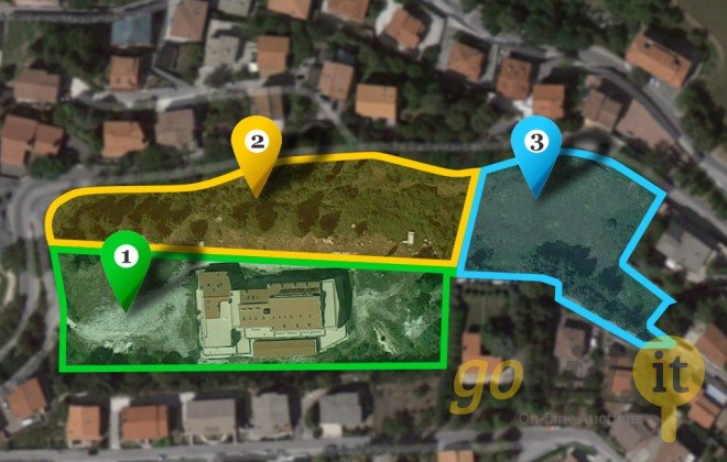 Terrenos para Construção - Cingoli (MC) - Via Trentavisi - Tribunal de Ancona - Falência.21/2013 - Venda n.4
