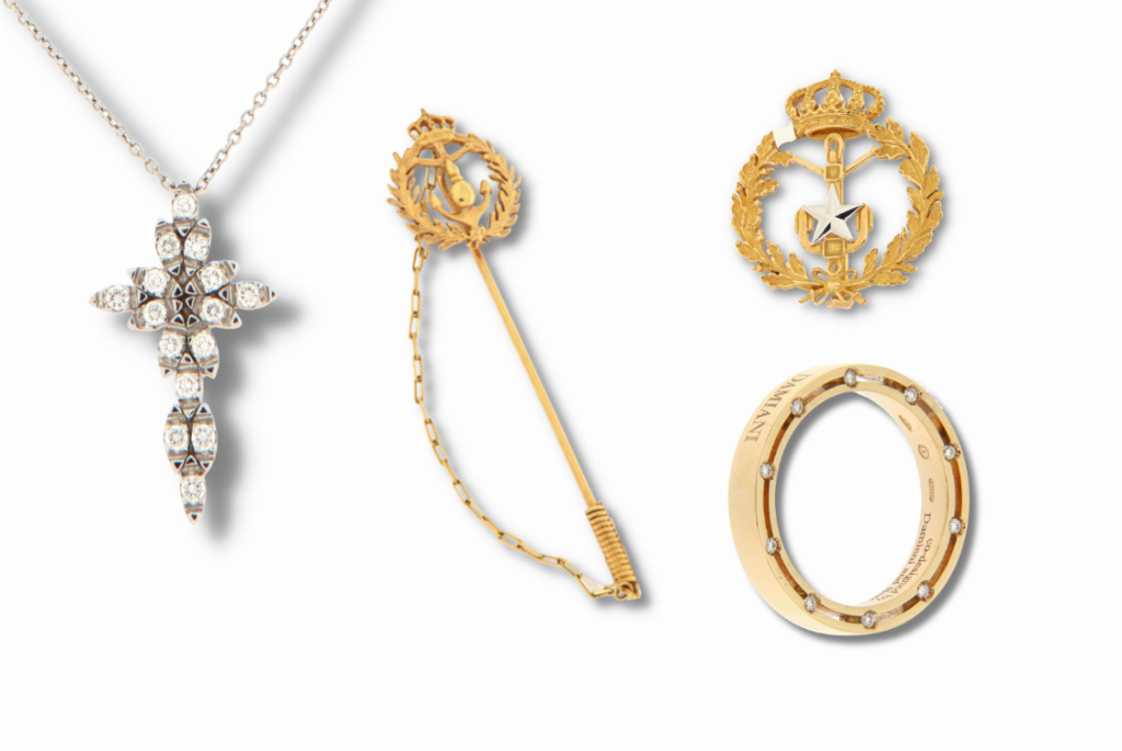 Joyas religiosas: medallas, cruces y alianzas de oro - Juzgado n. 1 de A Coruña - Venta 2