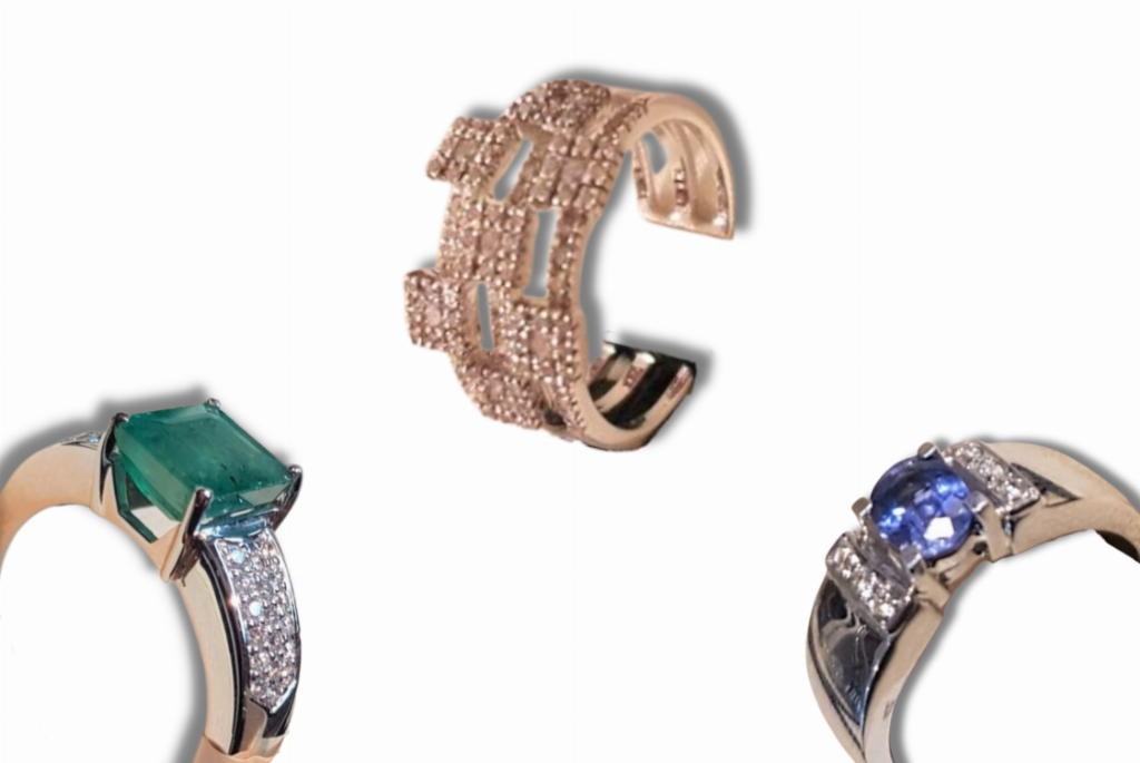 Gouden ringen met diamanten en edelstenen - Handelsrechtbank nr. 1 van A Coruña - Verkoop 3