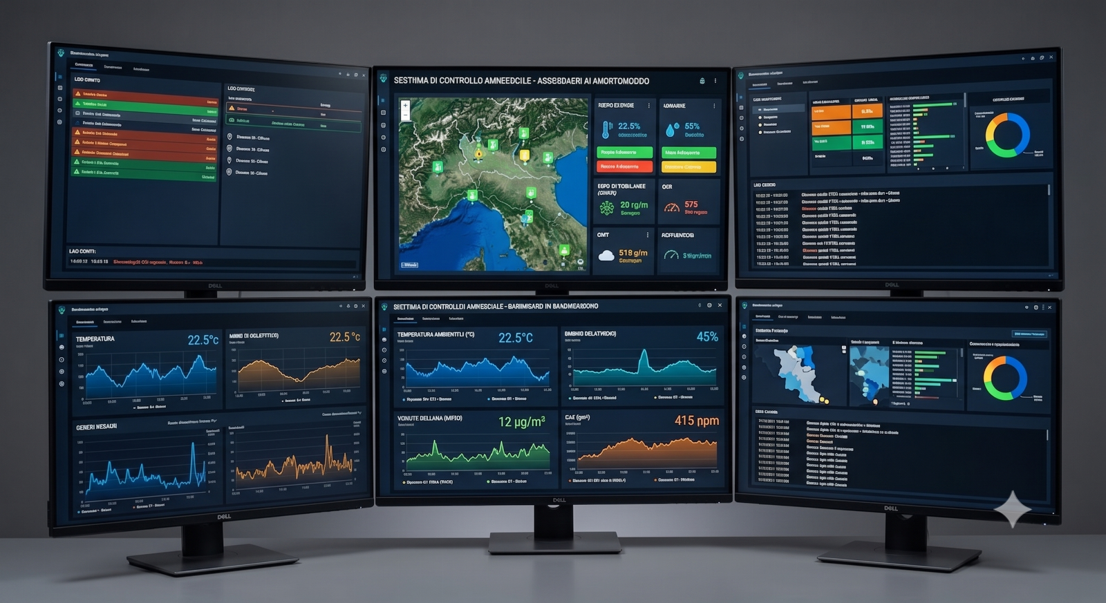 Ingurune parametroen kontrol sistema - Ingurune baldintzen monitorizazioa egiteko softwarea - Likidazio judiziala 228/224 - Bresciako Auzitegia
