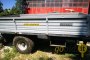 Single axle agricultural trailer with sides 5