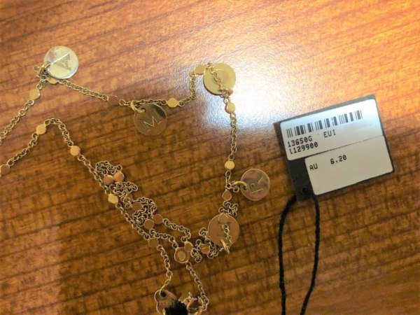 N. 2 Pasquale Bruni gold necklaces - Bank. 4/2014 - Cassino Law Court - Sale 5
