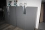 N. 2 Gray Lacquered Cabinets 1