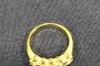 Gold Ring with 5 Diamonds 5