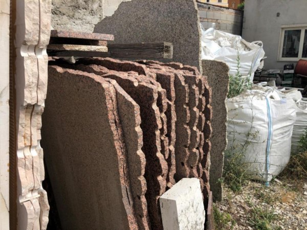 Marble and granite slabs - Bank. 320/2019 - Rome Law Court-Sale - 6