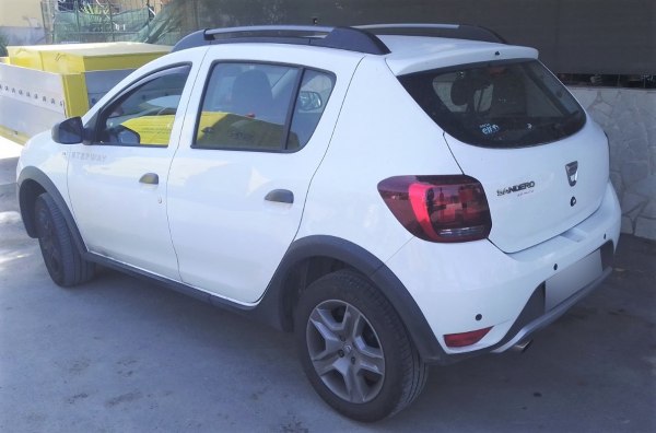 Dacia Sandero Stepway - Mob. Ex. n. 1586/2020 - Catania Law Court 