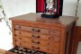 Antique Typographic Chest of Drawers 1