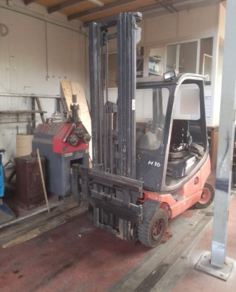Linde H16D Forklift - Mob. Ex. n. 740/2020 - Catania Law Court - Sale 3