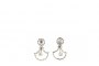 Damiani - 18 Carat White Gold - Earrings with Diamonds 4