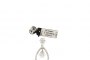 18 Quilates Oro Blanco de Ley - Pendientes Largos con Doble Roseta y 90 Diamantes 3