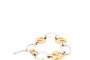 18 Quilates Oro Blanco y Rosa - Pulsera 2