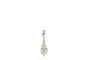 18 Quilates Oro Blanco - Pendientes con Diamantes 2