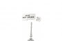 18 Quilates Oro Blanco - Pendientes Largos con Aguamarina y Diamantes 4