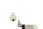 18 Quilates Oro Blanco - Broche Para Collar con Brillante 2