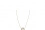 18 Quilates Oro Blanco - Colgante con Pavé de Diamantes de 0,48 ct 1