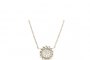 18 Quilates Oro Blanco - Colgante con Pavé de Diamantes de 0,48 ct 2