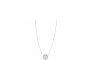 18 Quilates Oro Blanco - Colgante con Pavé de Diamantes de 0,48 ct 3