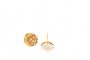18 Quilates Oro Blanco y Amarillo - Pendientes Rosette con Diamantes de 0,20 ct + 0,38 ct 5