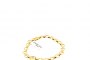 18 Carat Yellow Gold - Bracelet with Brilliant 1