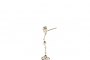 18 Quilates Oro Blanco - Pendientes Largos con 2 Rosetas con Diamantes de 0,27 ct 2
