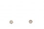 18 Quilates Oro Blanco - Pendientes con Diamantes de 0.27 ct 1