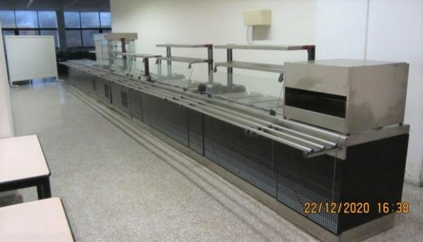 Canteen systems and equipment - Bank. 54/2020 - Ancona Law Court