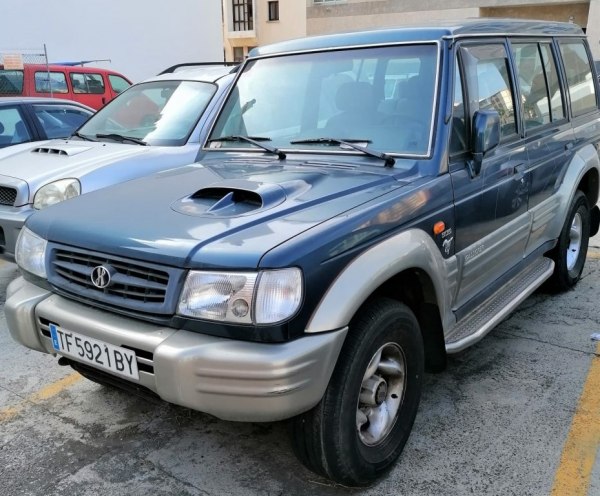 Hyundai Galloper Exceed 2.5 - Bank n. 1284/2019 - Santa Cruz Tenerife Law Court n° 1