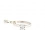 Anillo de Oro Blanco 18 Quilates - Diamante 1,01 ct 2