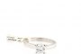 Anillo de Oro Blanco 18 Quilates - Diamante 1,01 ct 2