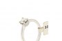 18 Carat White Gold Ring - Diamond 0.61 ct 1