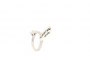 Anillo de Oro Blanco 18 Quilates - Diamante 0,46 ct 1