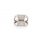 Bague Or Blanc 18 Carats - Diamants 3