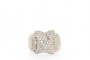 Bague Or Blanc 18 Carats - Diamants 1