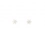 Boucles d'Oreilles Or 18 Carats - Diamants 1 ct 1