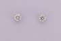 18 Carat White Gold Earrings - Diamonds 0.90 ct 3
