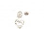 Pendientes Oro Blanco 18 Quilates - Diamantes 1,87 ct 1