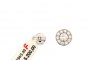 Pendientes Oro Blanco 18 Quilates - Diamantes 0,90 ct y 0,76 ct 3