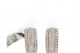 Boucles d'Oreilles Or Blanc 18 Carats - Diamants 0.91 ct 3