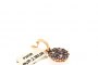 Boucles d'Oreilles Or Rose 18 Carats - Diamants 0.24 ct - Topaze - Amatista 2