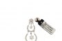 Boucles d'Oreilles Or Blanc 18 Carats - Diamants 0.25 ct - 0.10 ct - 0.12 cr - 0.06 ct 1