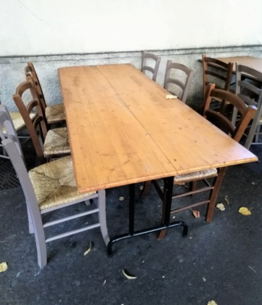 Tables and Chairs for Catering - Pianos - Bank.181/2021 - Milan L.C. - Sale 3