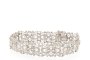 18 Carats Bracelet Or Blanc - Diamants 0,98ct 1