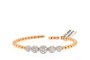 Pulsera Oro Blanco y Oro Rosa 18 Quilates - Diamantes 0,60 ct 2