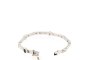 Pulsera Oro Blanco 18 Quilates - Diamantes 0,28 ct - Zaffiri Blu 3