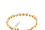 Pulsera Oro Blanco y Oro Rosa 18 Quilates - Diamantes 0,54 ct 3