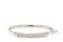 18 Carats Bracelet Or Blanc - Diamants 0,68 ct 1