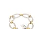 Bracciale Oro Giallo e Oro Bianco 18 Carati 3