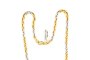 Collier Or Blanc et Or Jaune 1