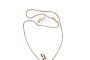 Collar Platino con Colgante - Coral - Diamantes 1