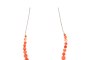 Collier Or Blanc - Diamants - Corail 1